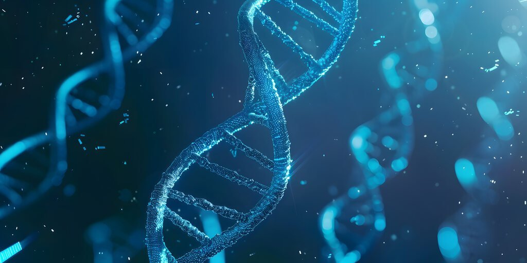 Representação de molécula de DNA, o que é mapeamento genético